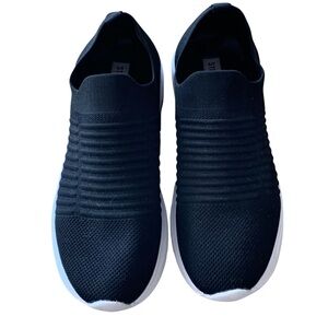STEVE MADDEN Beale Sneakers Black Fabric Slip-On Size 9